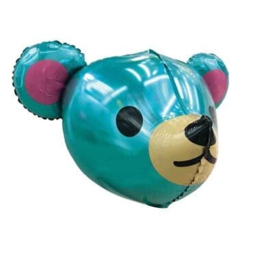 Rila Blue Bear Foil Balloon