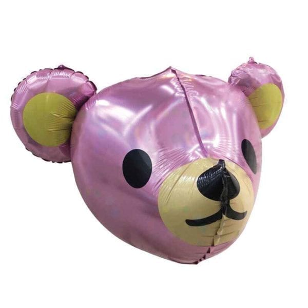 Rila Pink Bear Foil Balloon