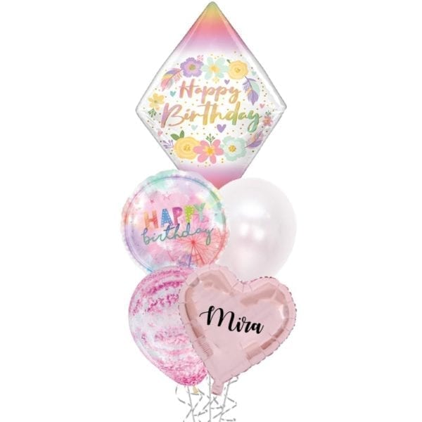 Boho-Gem-Floral-Anglez-Birthday-Balloon-Bouquet