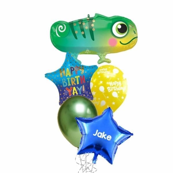 Chameleon-Birthday-Balloon-Bouquet