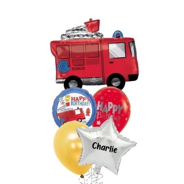 Fire-Responder-Truck-Balloon-Bouquet
