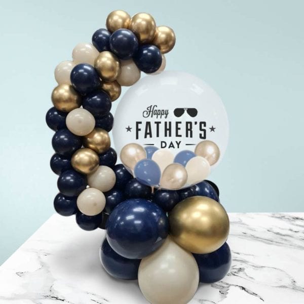 Happy Fathers Day Centerpiece Balloon