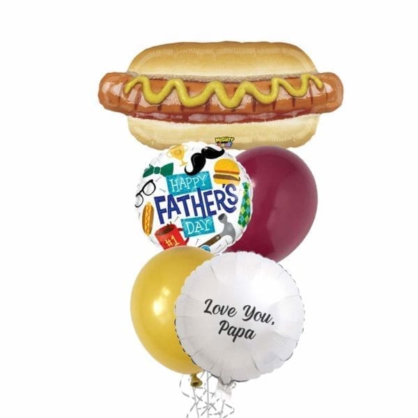 Happy Fathers Dog Day Balloon Bouquet