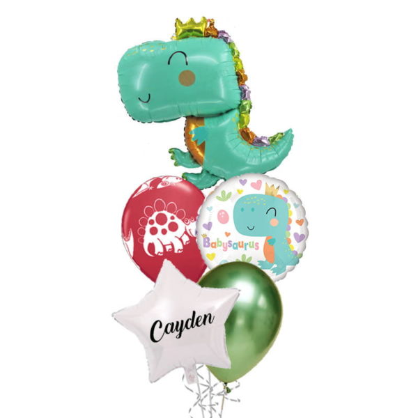 Baby Dino Balloon Bouquet