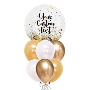 Gold Mix Confetti Giant Bouquet