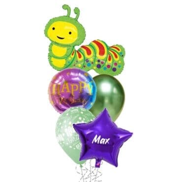 Green-Springtime-Caterpillar-Balloon-Bouquet