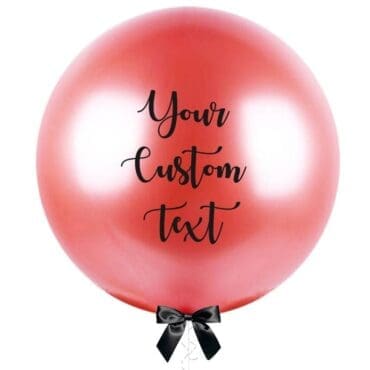 36 inch jumbo balloon rose gold personalized