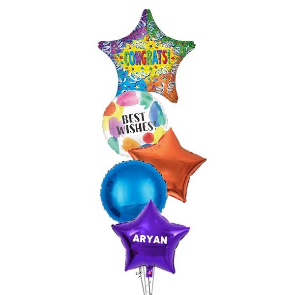 Congrats-Streamers-Star-Balloon-Bouquet