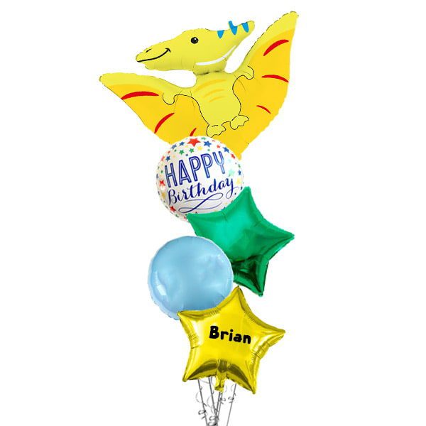 Pterodactyl-Dinosaur-Balloon-Bouquet