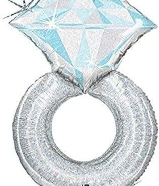 37" Diamond Ring Foil Balloon