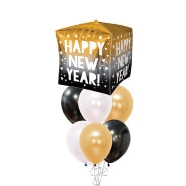 Happy-New-Year-Cubez-Balloon-Bouquet