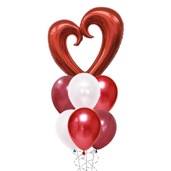40-inch-Lovely-Red-Heart-Balloon-Bouquet