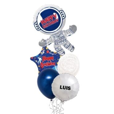 Space-Astronaut-Happy Birthday-Balloon-Bouquet