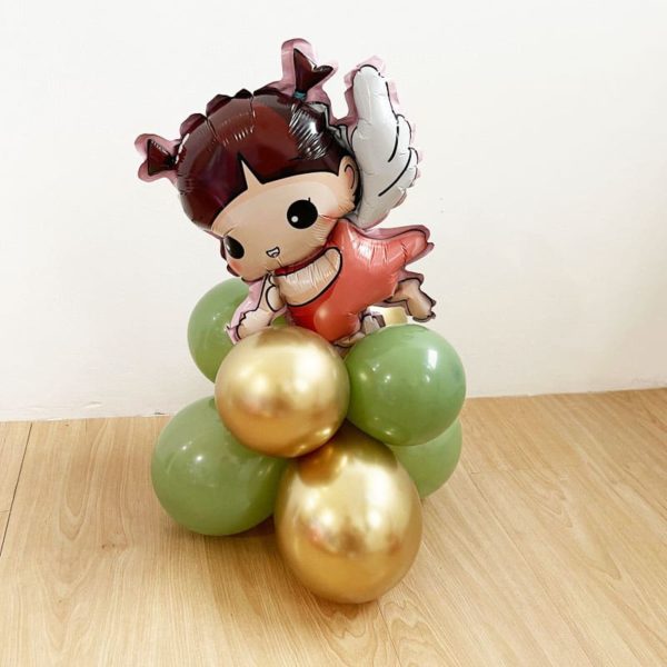 Table Balloon Centerpiece Cupid Angel