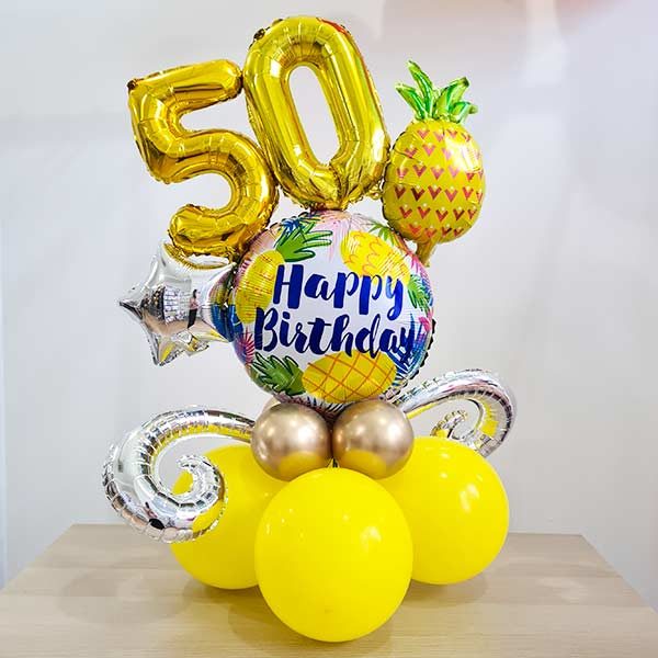 Tropical-Pineapple-Birthday-Double-Digit-Table-Centerpiece