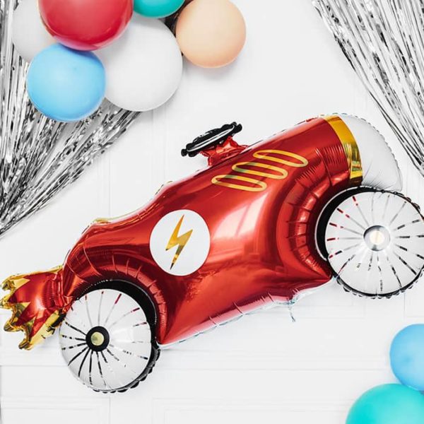 Vintage Car Birthday Balloon