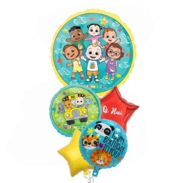 Cocomelon Birthday Balloon bouquet