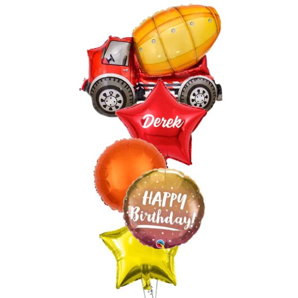 Cement-Truck-Construction-Balloon-Bouquet