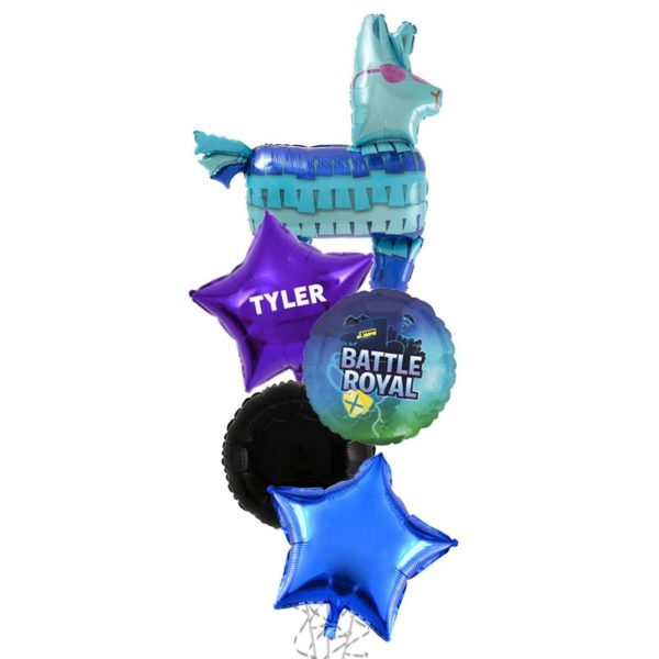 Fortnite-Llama-Birthday-Balloon-Bouquet-2