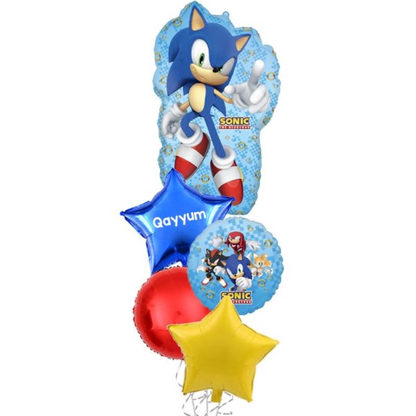 Sonic-The-Hedgehog-Balloon-Bouquet