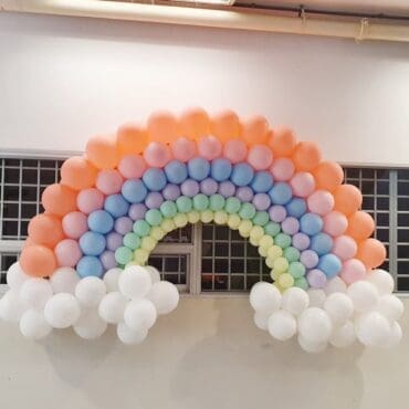 Rainbow Cloud Balloon