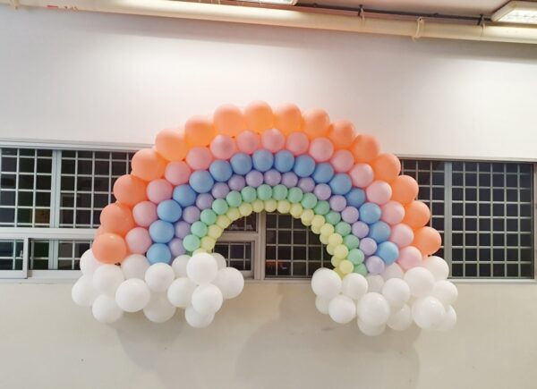 Rainbow Cloud Balloon
