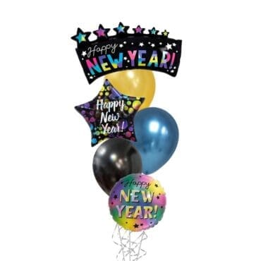 New Year Vibes Balloon Bouquet