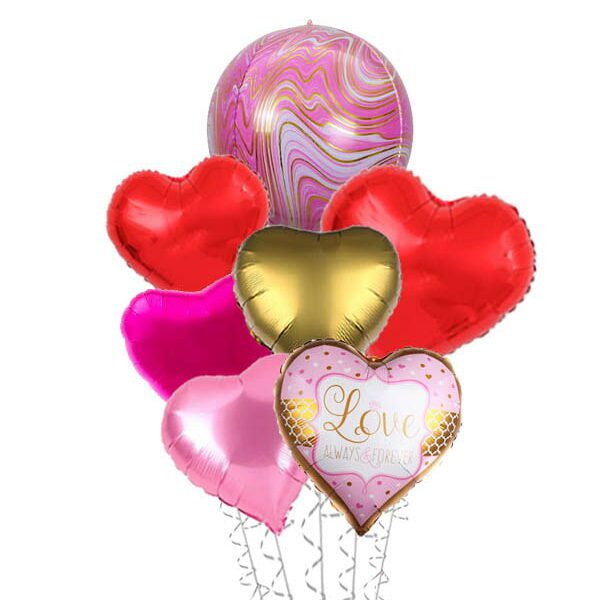 Love and Always Forever Balloon Bouquet