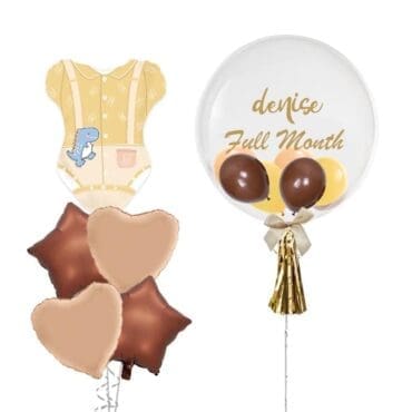 Baby Onesie Balloon Package