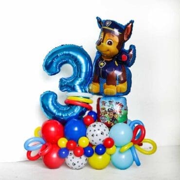 Paw Patrol Licensed Cartoon Deluxe Balloon Centerpiece
