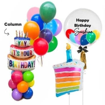 Yay Its your birthday Balloon package