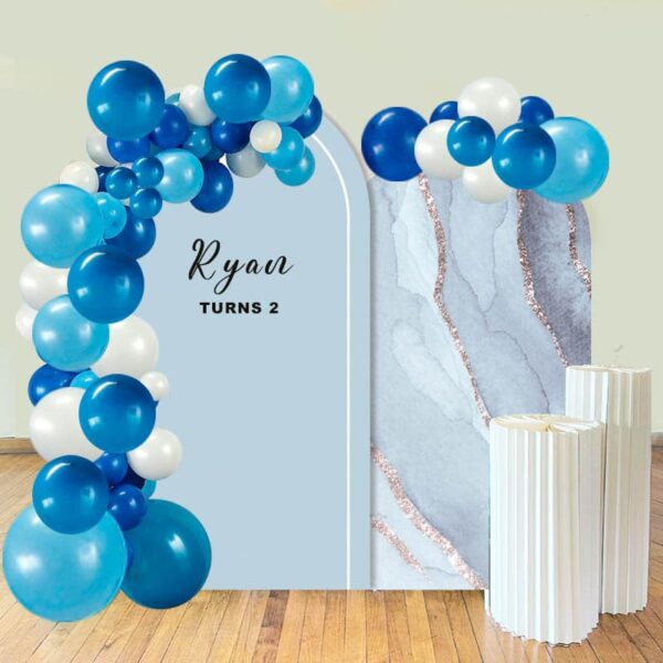 Customize Double Board with Balloon Garland