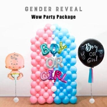 Gender Reveal Wow Party Package