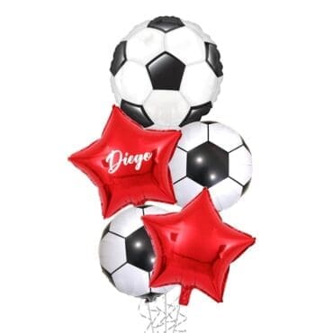 Soccer Ball Goal Getter Balloon Bouquet