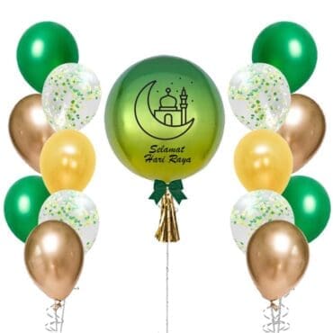 Hari Raya Orbz with Side Bouquets