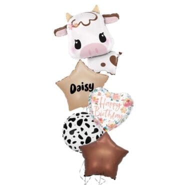 Moo Moo Cow Balloon Bouquet