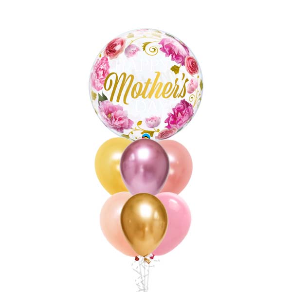 Mothers day bubble balloon bouquet