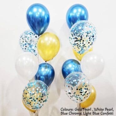 Side Bouquet Blue Gold