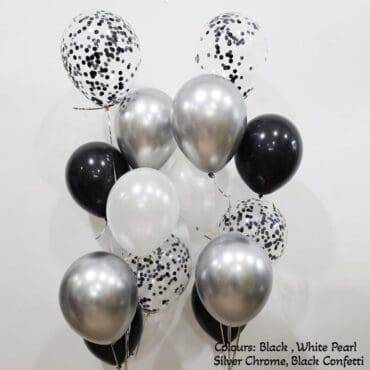 Side Bouquet Monochrome