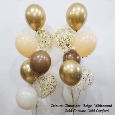 Side Bouquet Rustic Chocolate