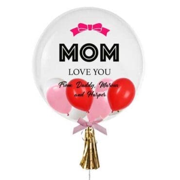24 inch Mothers Day Balloon mom love you