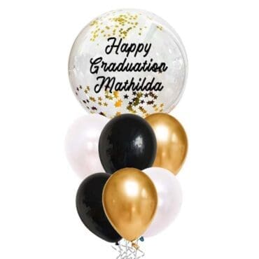 24 Stars Confetti Customize Balloon Bouquet