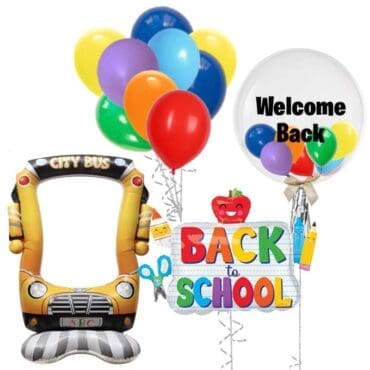 Mega Back to School Balloon Package