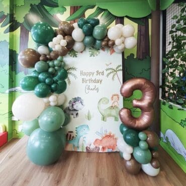 Party Board Tropical Dino