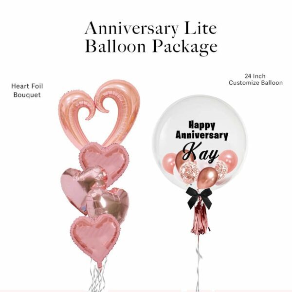 FUNLAH Balloon PACKAGE - Anniversary Lite