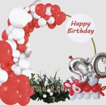 National day Balloon Frame