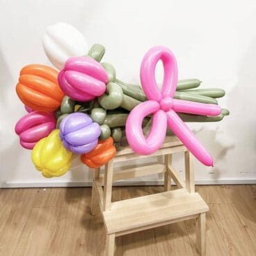 Tulips Balloon Bouquet Flower