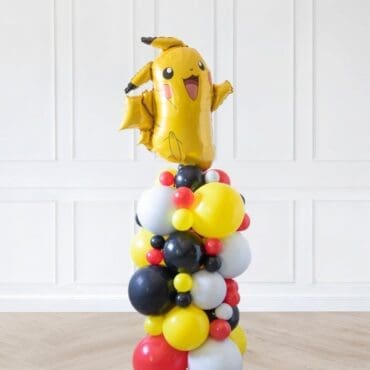 Pokemon Pikachu Standing Balloon Column Centerpiece