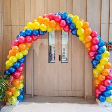 Standard Balloon Arch Spiral Design