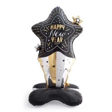 Airloonz Standing Balloon New Year Star